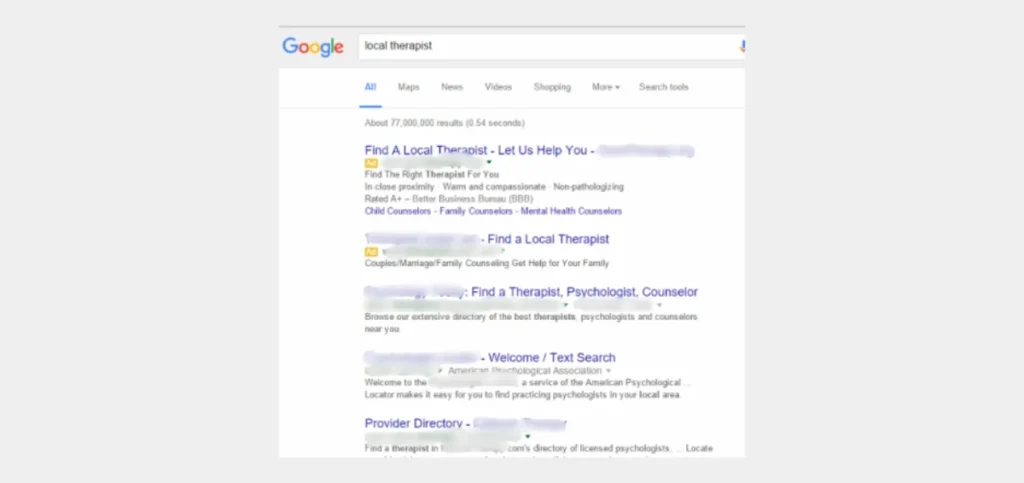 Why Do Therapists Need Google Ads?