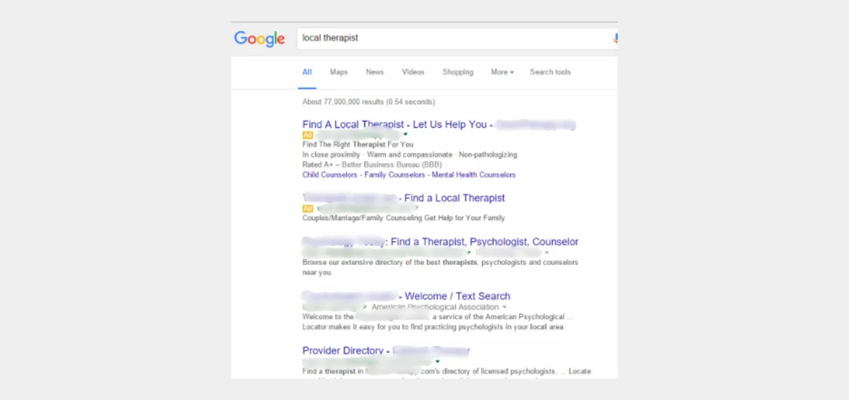 Why Do Therapists Need Google Ads? Why Do Therapists Need Google Ads?