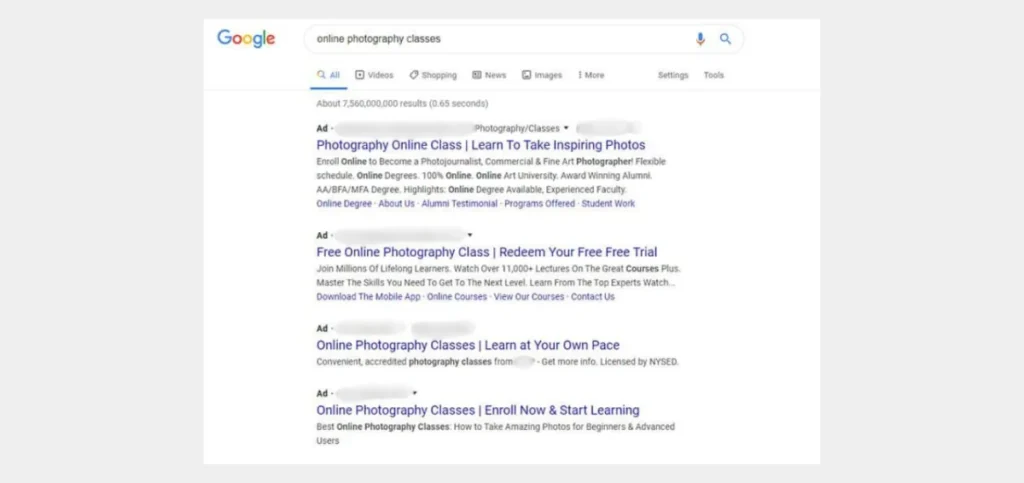 What Are Google Ads for Photographers