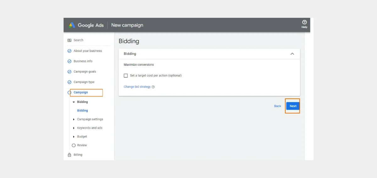 Choose a Bidding Strategy Choose a Bidding Strategy