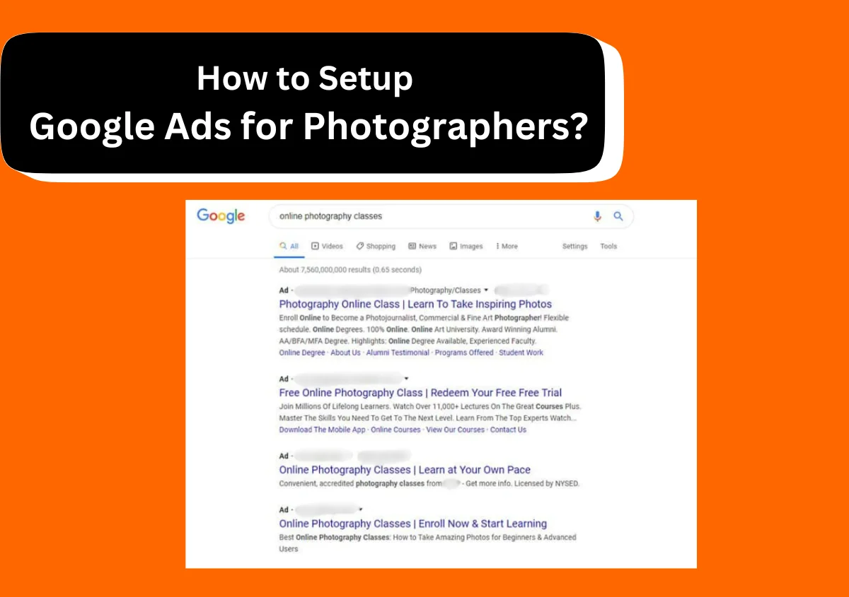 Google Ads for Photographers