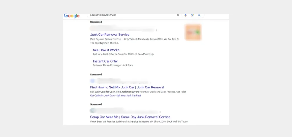 What is Google Ads for Junk Cars