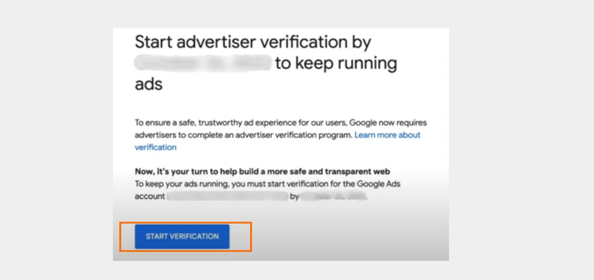 What is Google Ads Verification What is Google Ads Verification