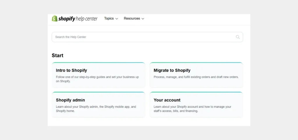 Shopify Help Center