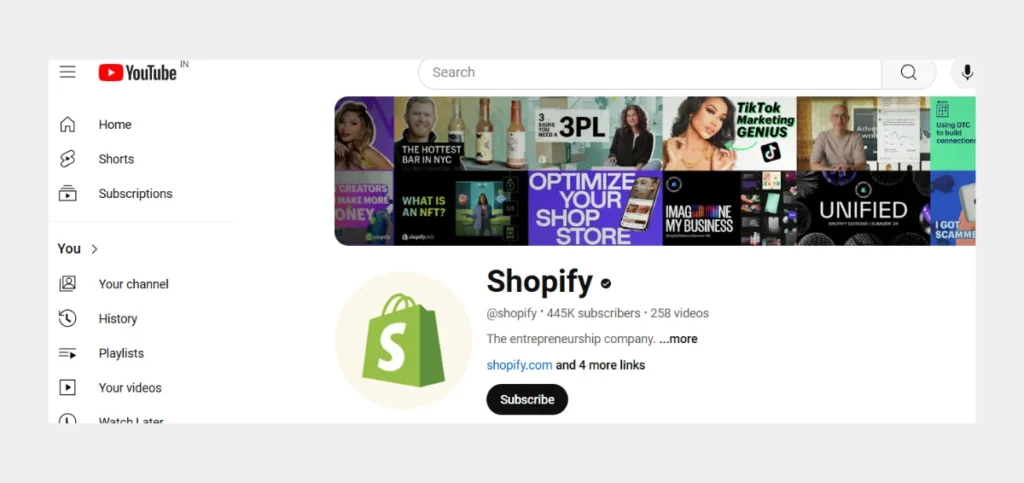 Shopify Video Tutorials