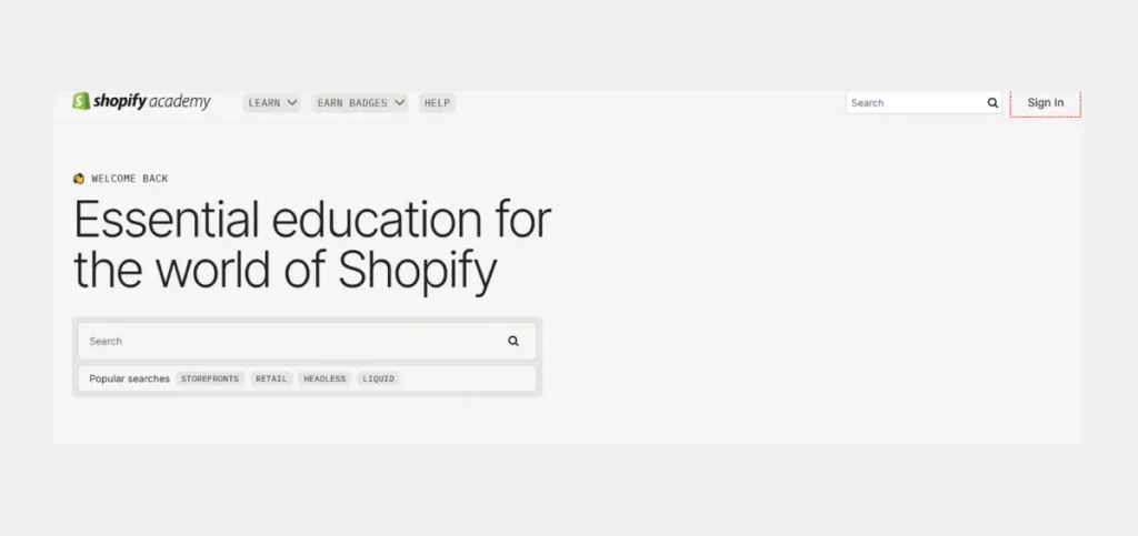 Shopify Academy