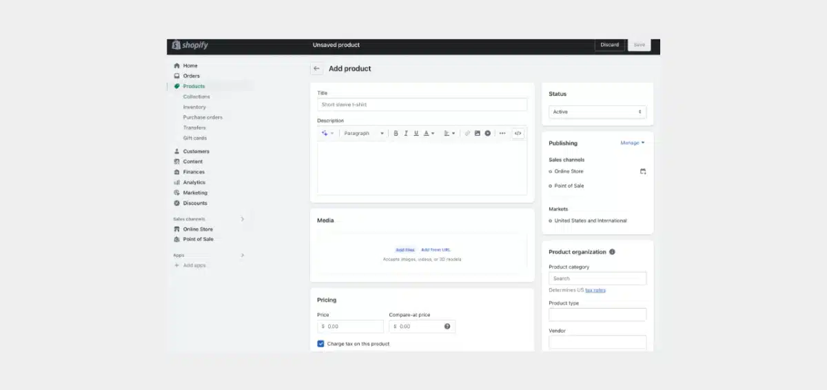 Adding Products to Your Shopify Store