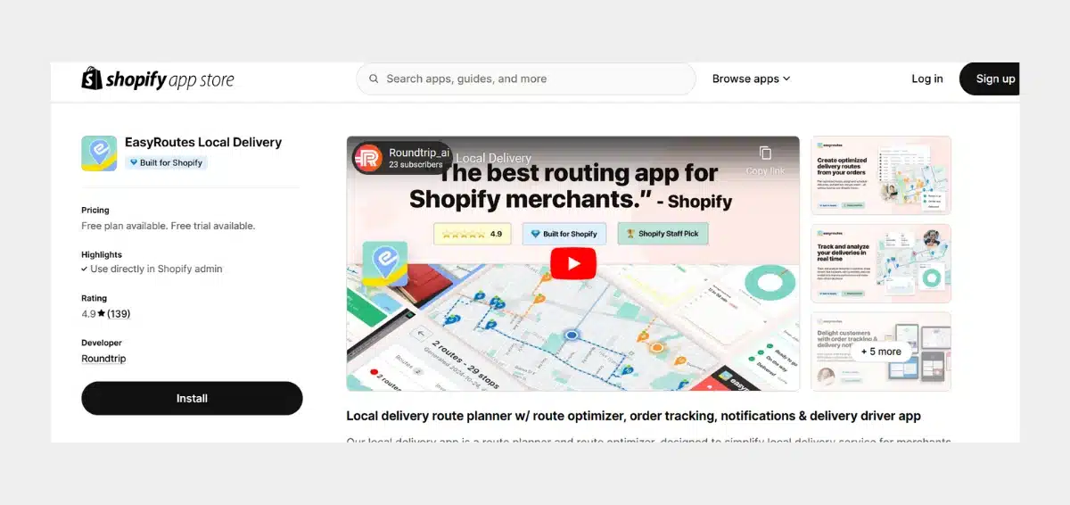 EasyRoutes Delivery EasyRoutes Delivery
