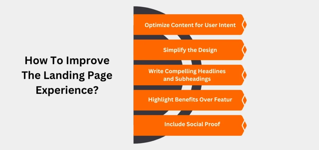 How To Improve The Landing Page Experience