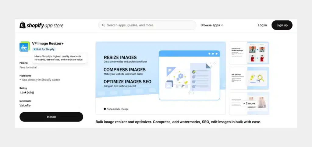 VF Image Optimizer