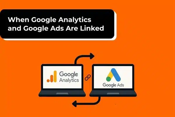 When Google Analytics and Google Ads are linked